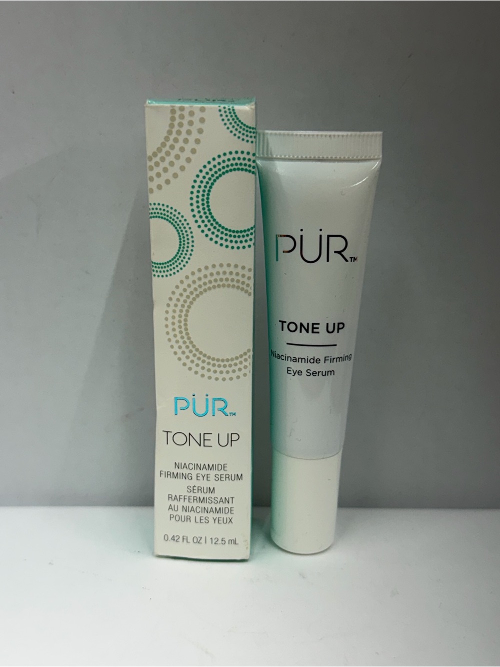 PÜR Tone Up Niacinamide Firming Eye Treatment 0.42 oz New in Box